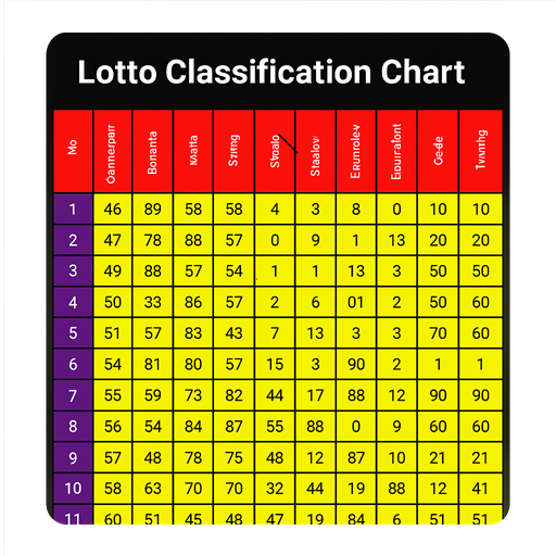 Lotto Classification Chart