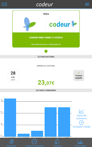 Android application Codeur screenshort