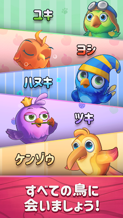 Game screenshot バードソートパズル：カラーゲーム mod apk