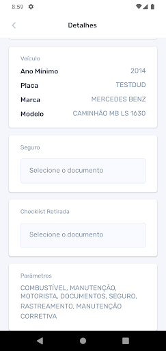 GTF - Locação - Fornecedor Screen 3
