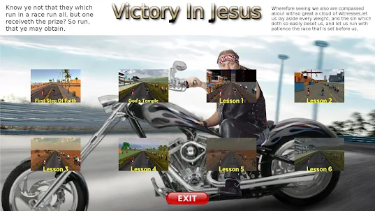 Victory In Jesus - Motorcycle 