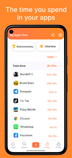 My Apps Time - Phone time Screenshot 1 - AppWisp.com