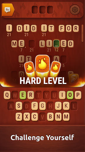 Colorwood Words - Cryptogram screenshot 6