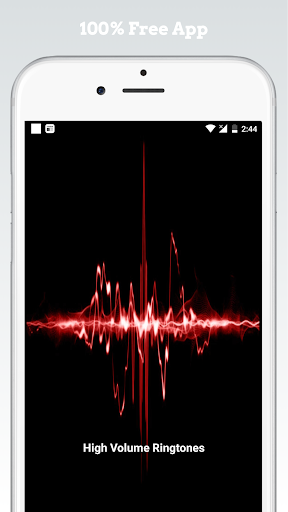 Android application High Volume Ringtones screenshort