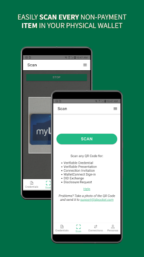 ID Pocket: Identity wallet Screen 2