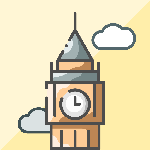Learn English Playing Big Ben logo