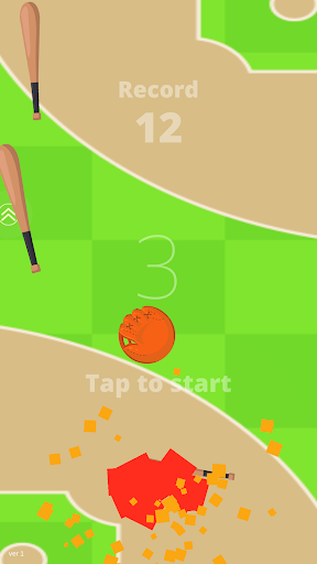 Softball slow pitch baseball