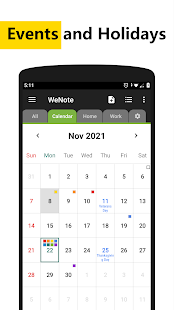 WeNote - Notes, Todo, Calendar  Screenshots 6