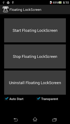 Floating LockScreen Screenshot 1 - AppWisp.com