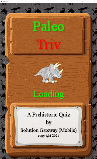 PaleoTriv Screen 2
