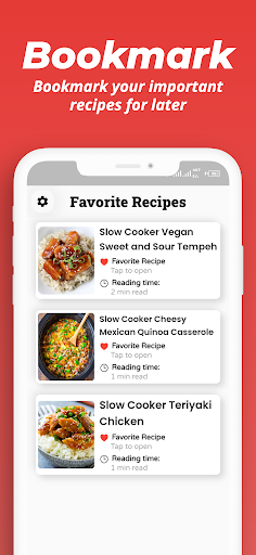 Screenshot of CookBook Food Recipes Offline