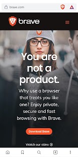 Brave Browser (Beta) Screenshot