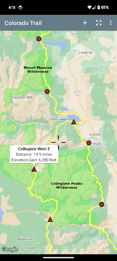 Colorado Trail Screen 2