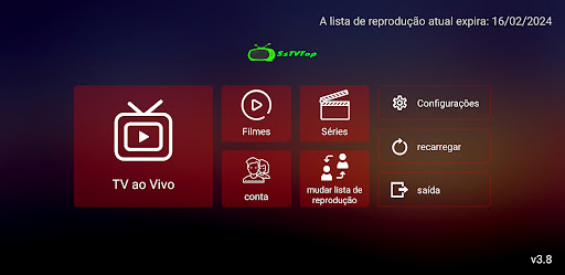 Android application Sstvtop player ibo screenshort
