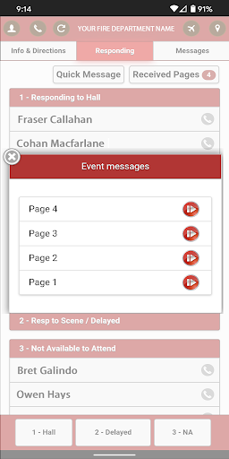 DispatchMe Screen 2