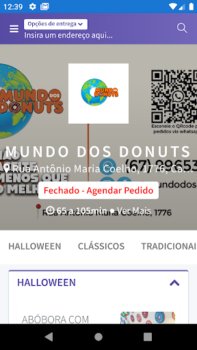 Android application Mundo Dos Donuts screenshort