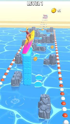 Android application Surf Queen! screenshort