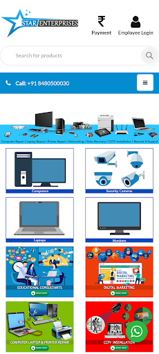 Android application Star Enterprise screenshort