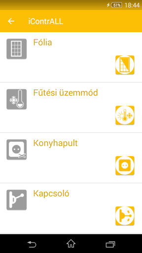 iContrALL Screen 2
