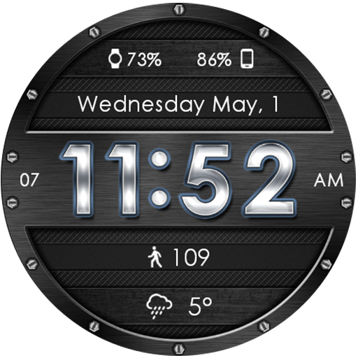 Metallic Mesh HD Watch Face 4.9.4.2 Icon