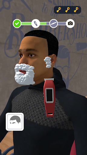 Barbershop Master Simulator 3D Screen 2