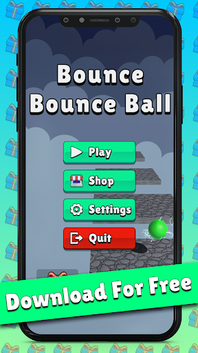 Android application Bounce Bounce Ball screenshort
