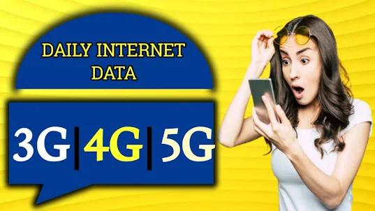 75 GB Data internet app 3g 4g