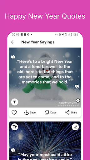 Happy 2026 Quotes & Wishes screenshot 3
