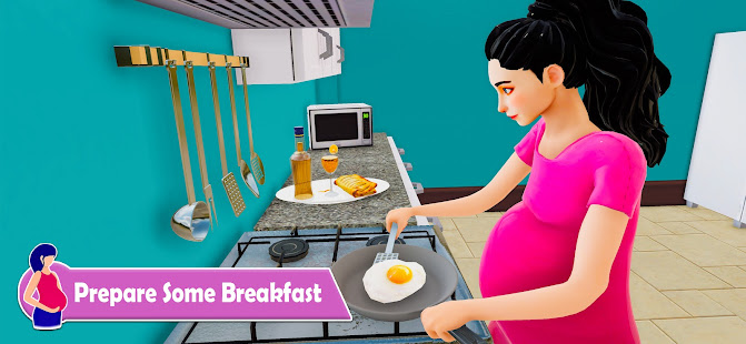 Pregnant Mom: Mother Simulator Varies with device APK screenshots 12
