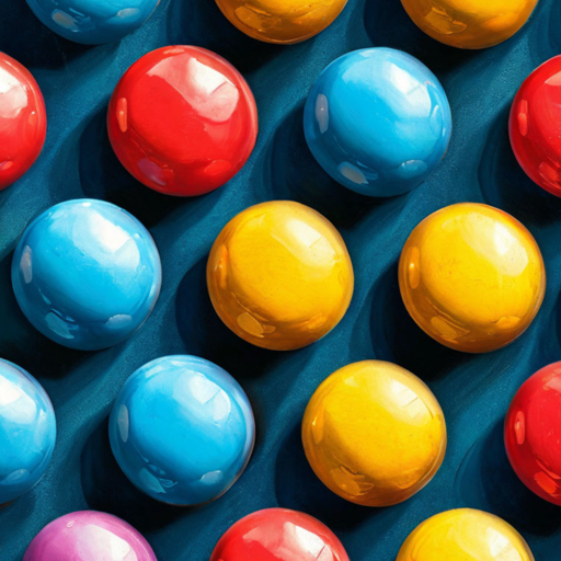 Lines 98 - Retro Color Balls Laai af op Windows