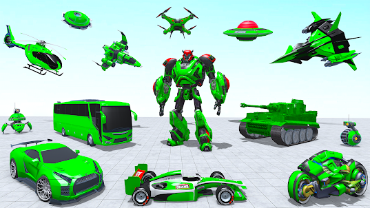 Robot Game Car Transform Games
