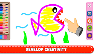 Game screenshot Coloring Games: Paint & Color mod apk