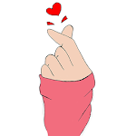 Cover Image of Download Finger Heart Wallpaper  APK