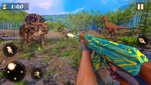 Wild Dino Hunting Shooting 3D  screenshots 11