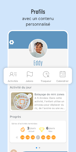 Aperçu de l'application