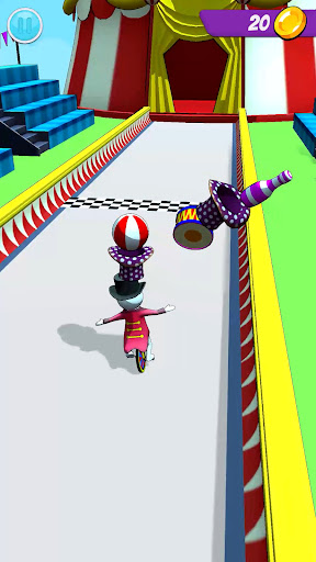 Unicycle: Super balance 3D Screen 3