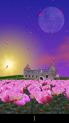 Rose Garden Live Wallpaper Screen 3
