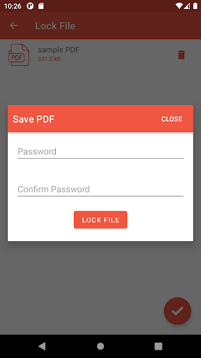 PDF Lock Protected PDF