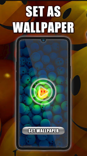 Android application Happy Live Wallpaper screenshort