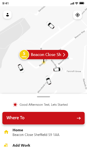 Apollo Taxis Screen 2