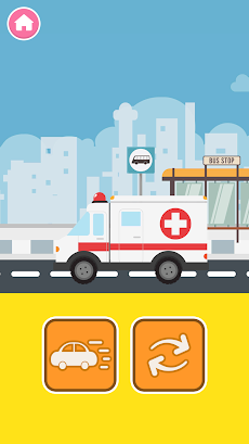 自動車遊び - パトカー、消防車、電車、飛行機の学習ゲームのおすすめ画像4