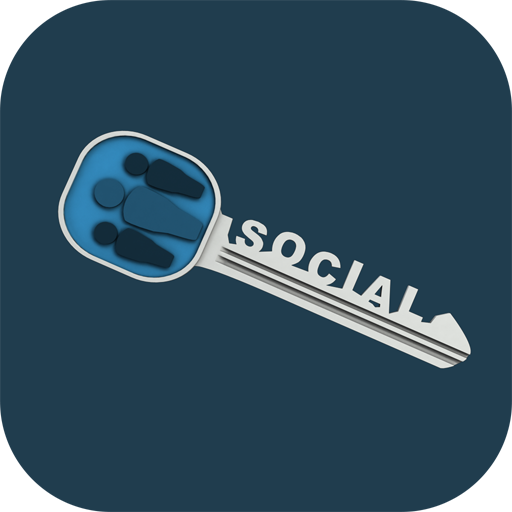 Sliding Social  Icon
