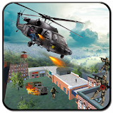 Helicopter City War Offline icon
