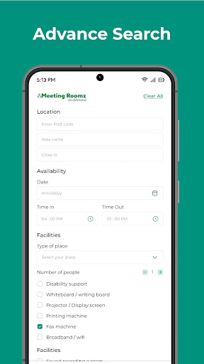 Meeting Roomz Screen 2