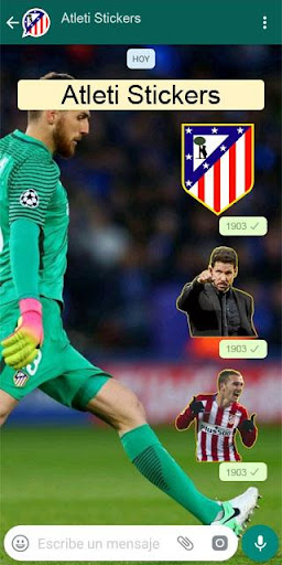 Atleti Stickers Screenshot 1 - AppWisp.com