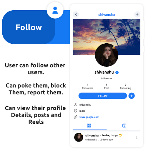 Android application Facevaly screenshort