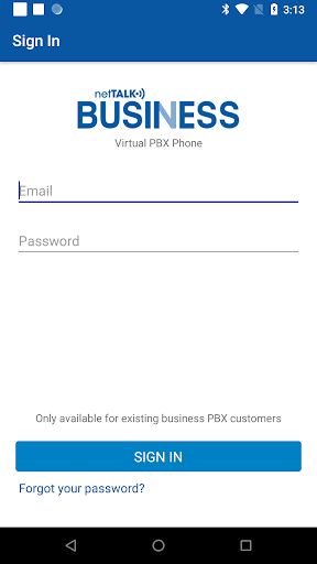 Android application netTALK PBX screenshort