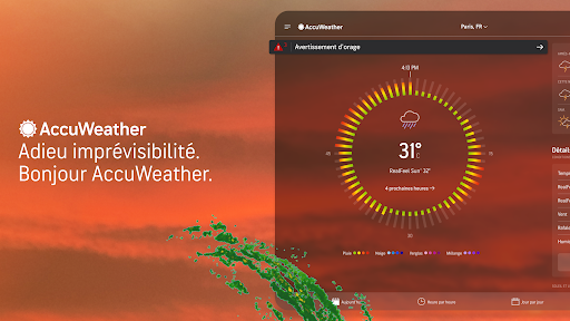AccuWeather: Satellite Météo Screenshot 6