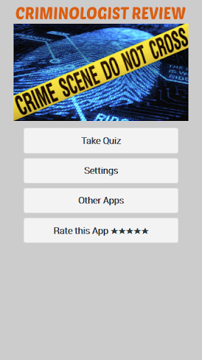 Android application Criminologist Exam Reviewer screenshort