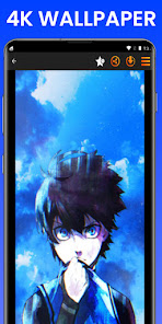 Captură de Ecran 2 Isagi Blue Lock Wallpaper Gif android